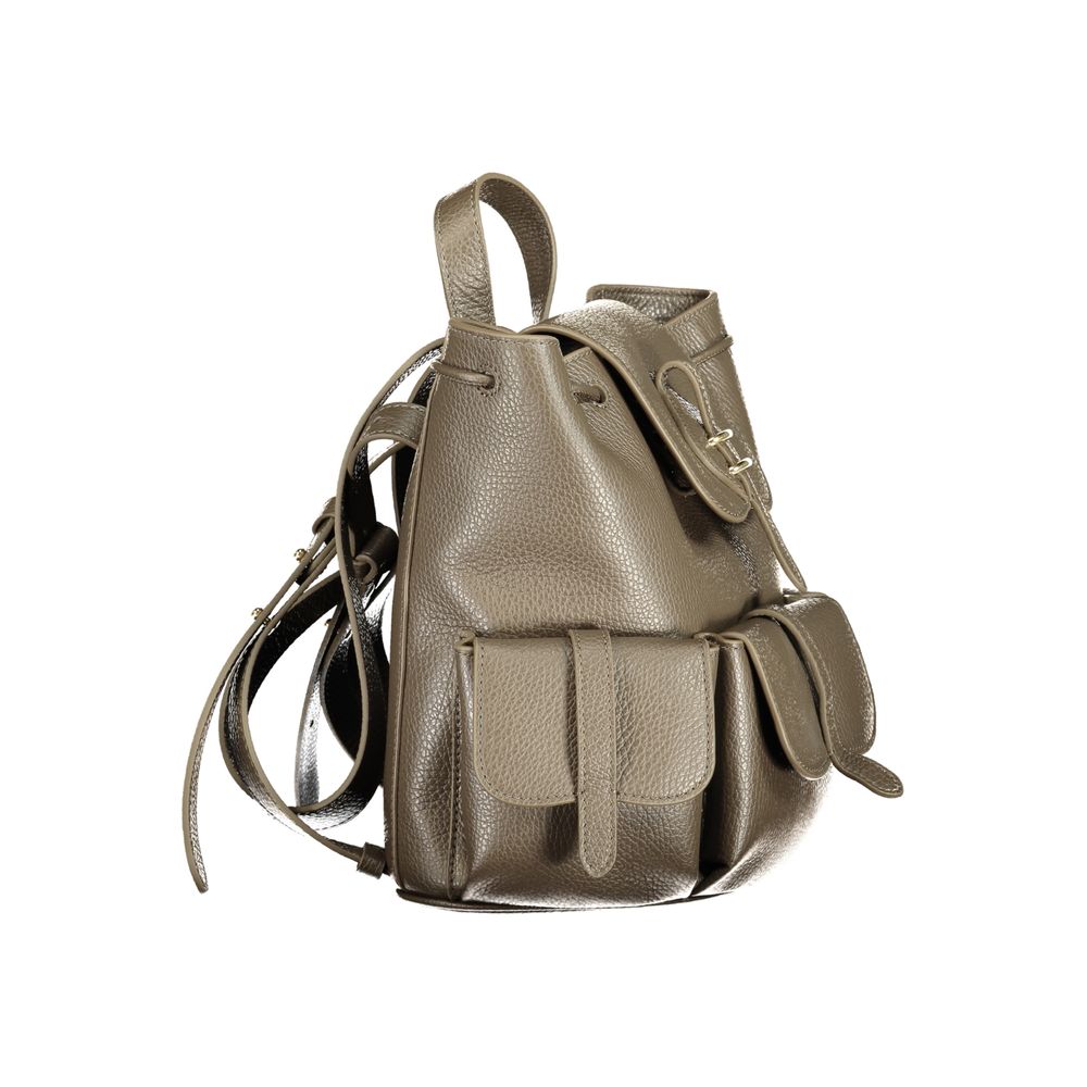 Coccinelle Brown Leather Backpack | Regal Royce