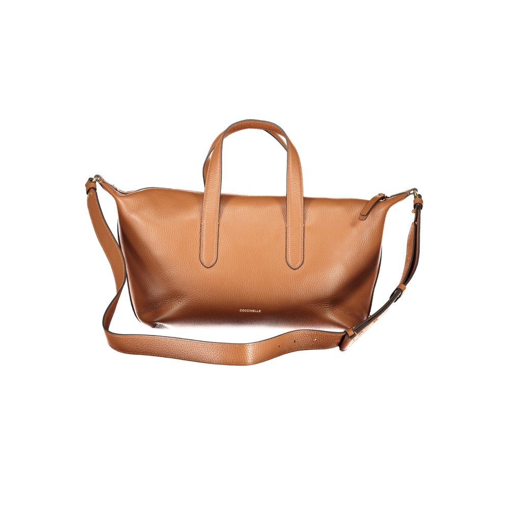 Coccinelle Brown Leather Handbag | Regal Royce