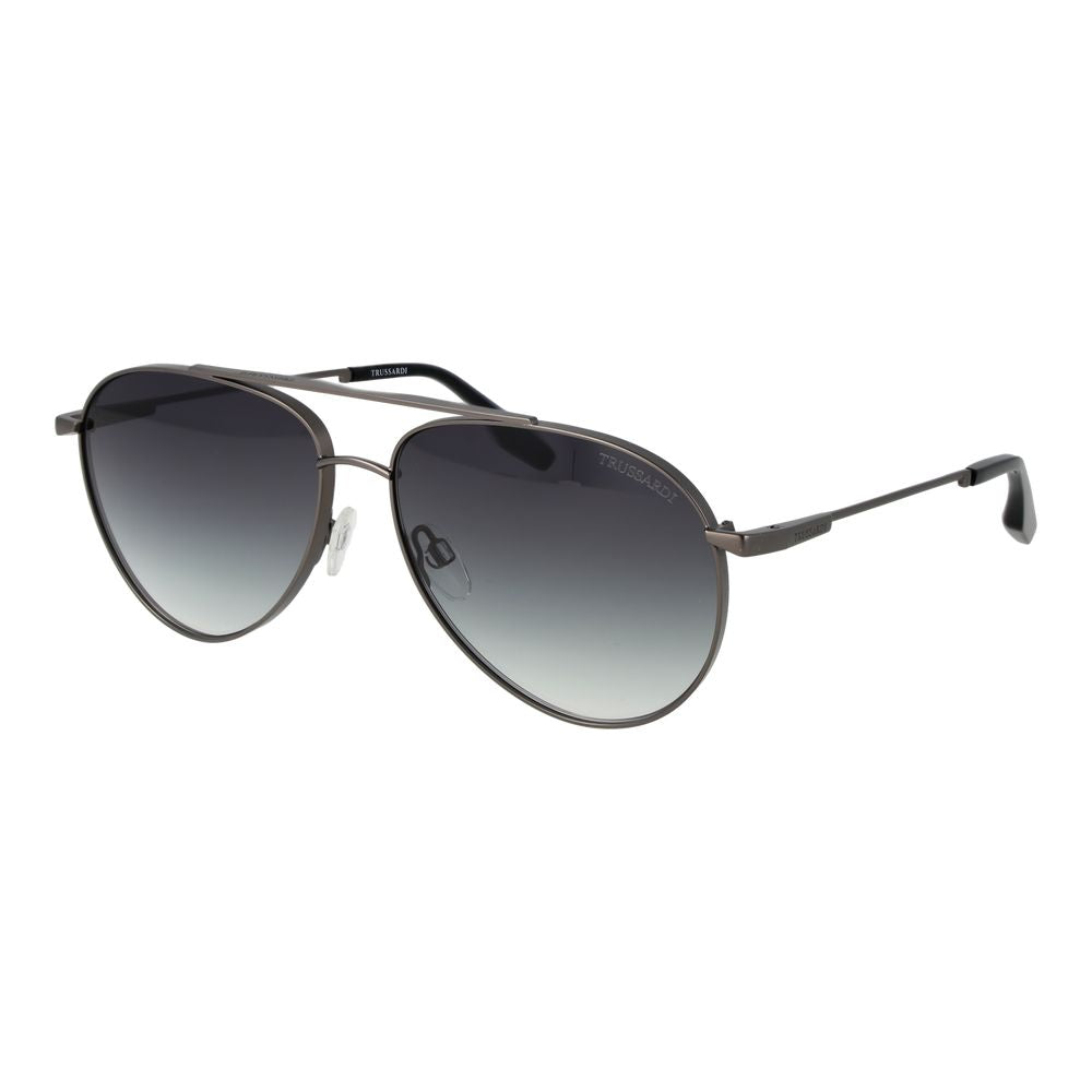 Trussardi Gray Stainless Steel Sunglasses | Regal Royce