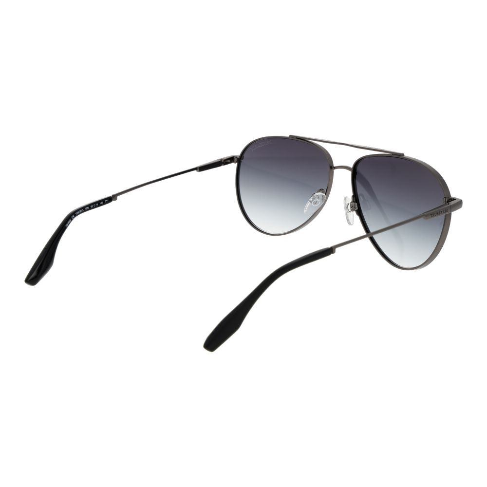 Trussardi Gray Stainless Steel Sunglasses | Regal Royce