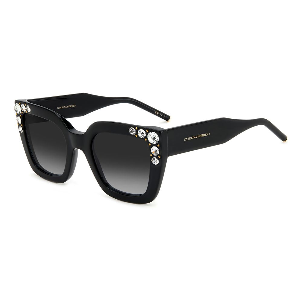 Carolina Herrera Black Acetate Sunglasses | Regal Royce