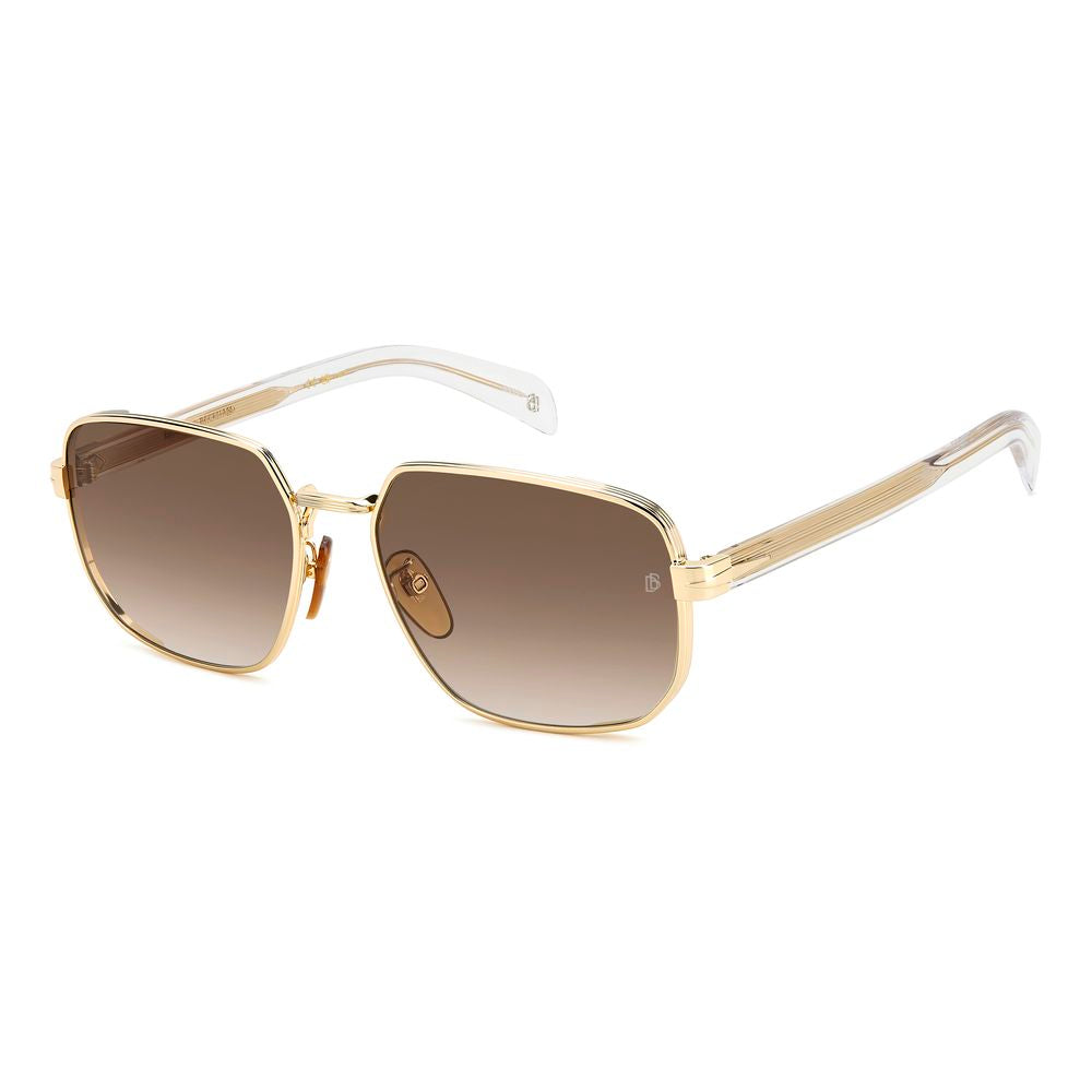 David Beckham Gold Metal Sunglasses | Regal Royce