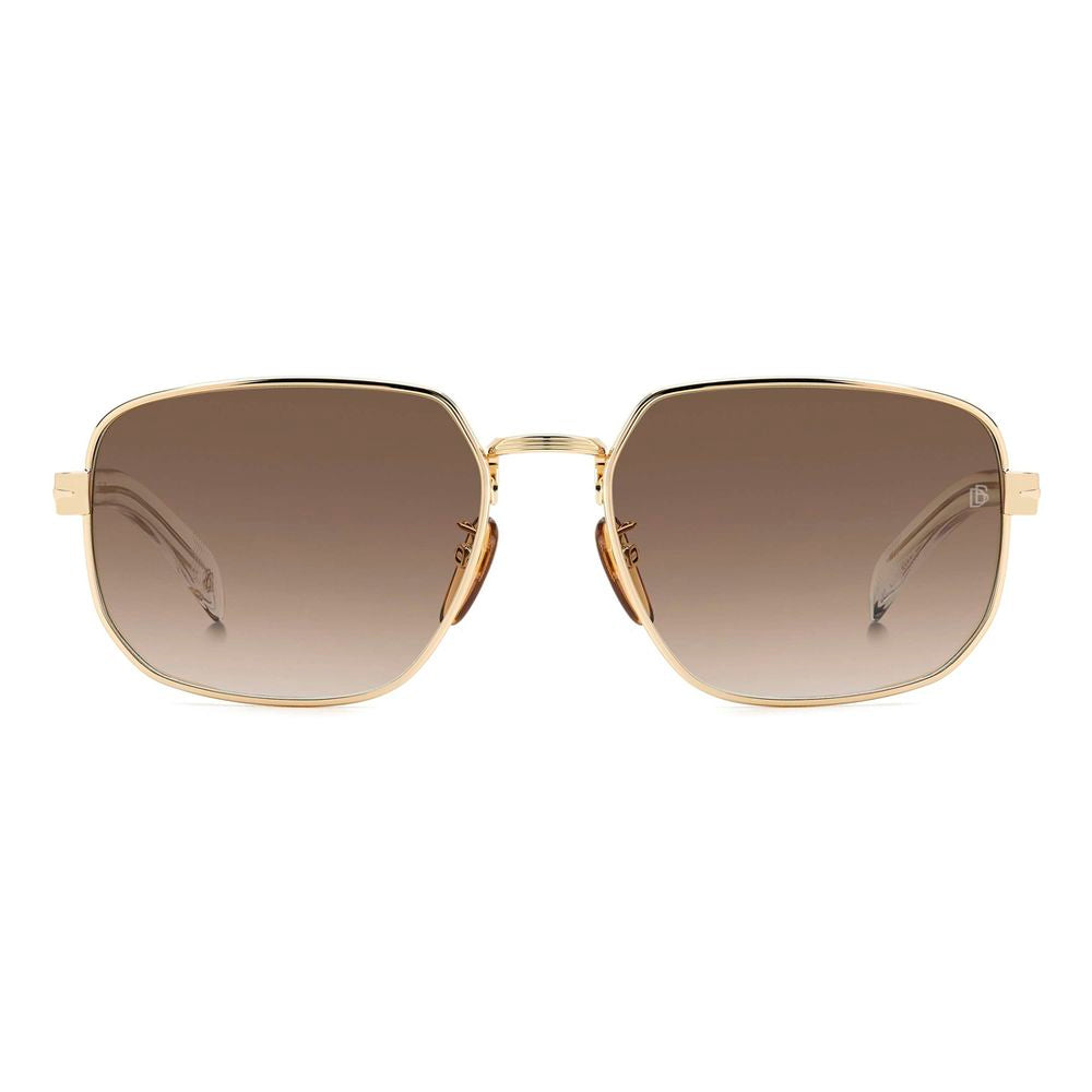 David Beckham Gold Metal Sunglasses | Regal Royce