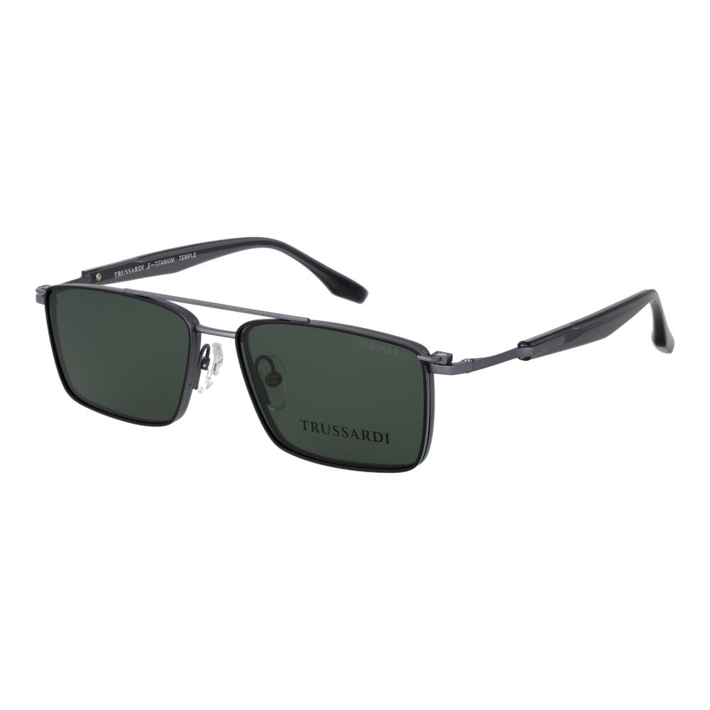 Trussardi Gray Titanium Glasses (Frames) | Regal Royce