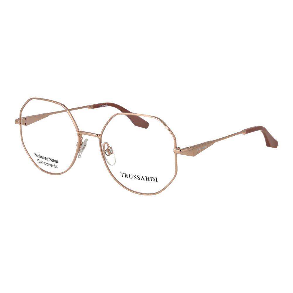 Trussardi Rose Gold Stainless Steel Glasses (Frames) | Regal Royce