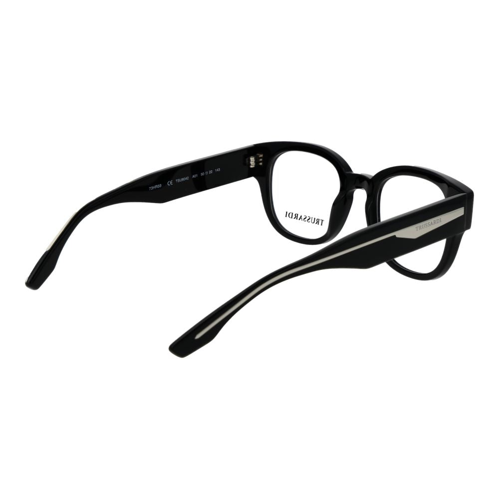 Trussardi Black Acetate Glasses (Frames) | Regal Royce