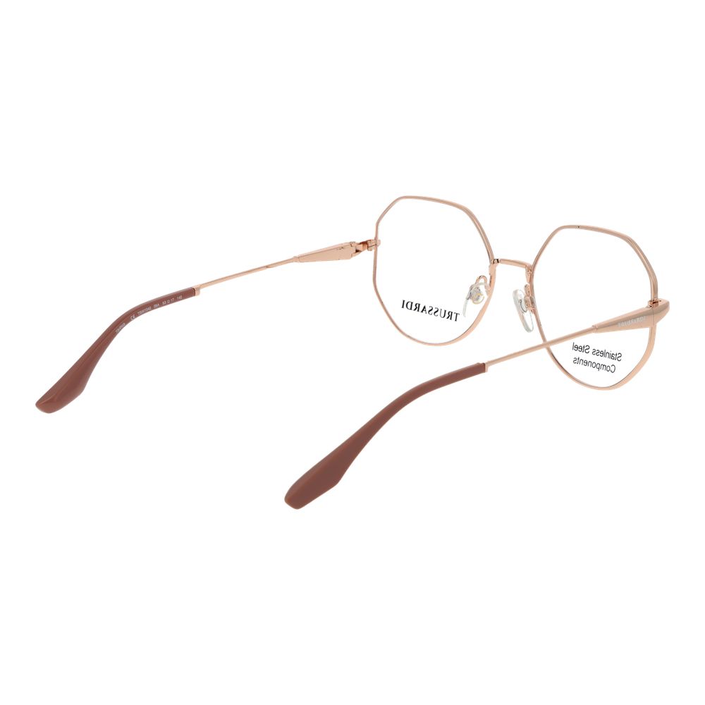 Trussardi Rose Gold Stainless Steel Glasses (Frames) | Regal Royce