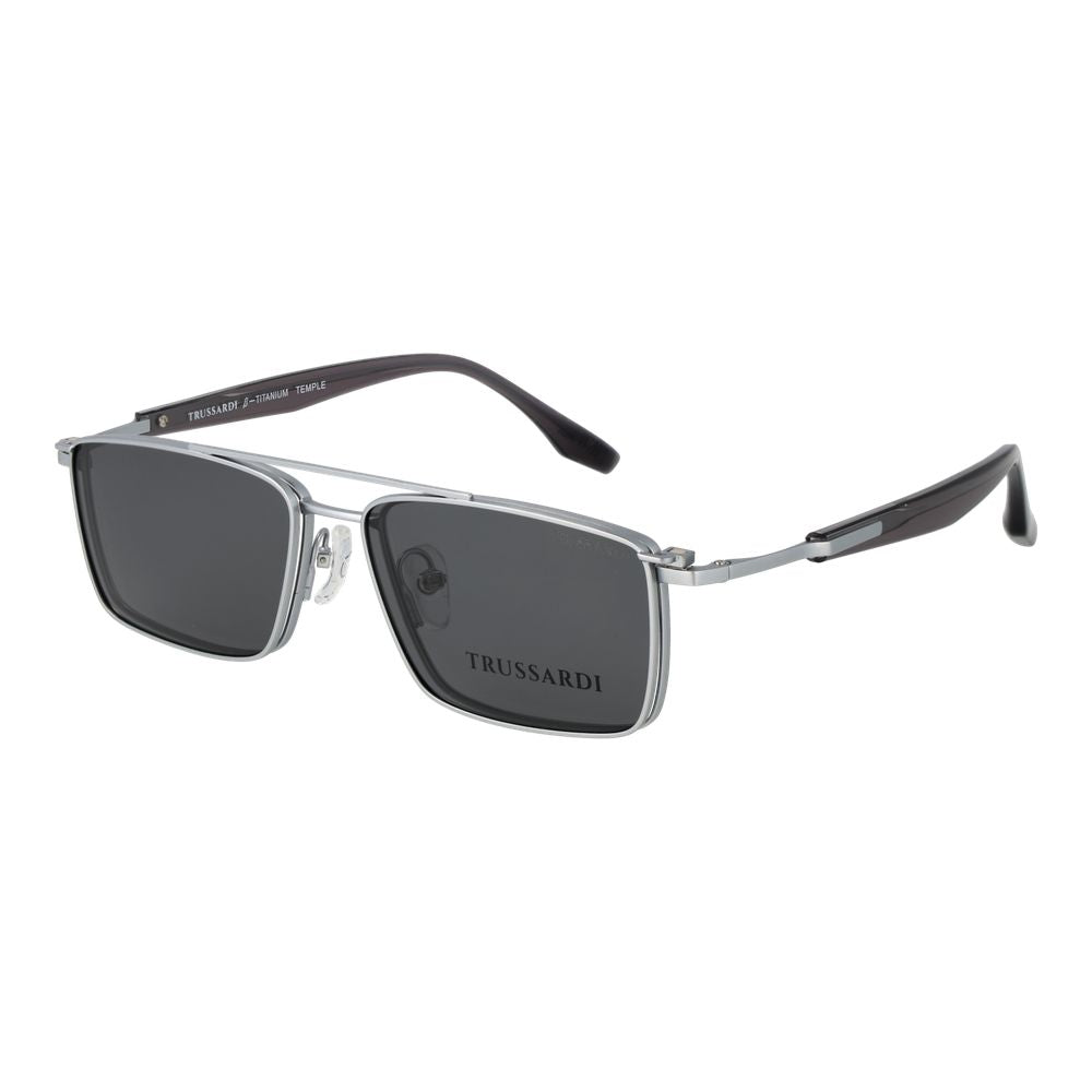 Trussardi Silver Titanium Glasses (Frames) | Regal Royce