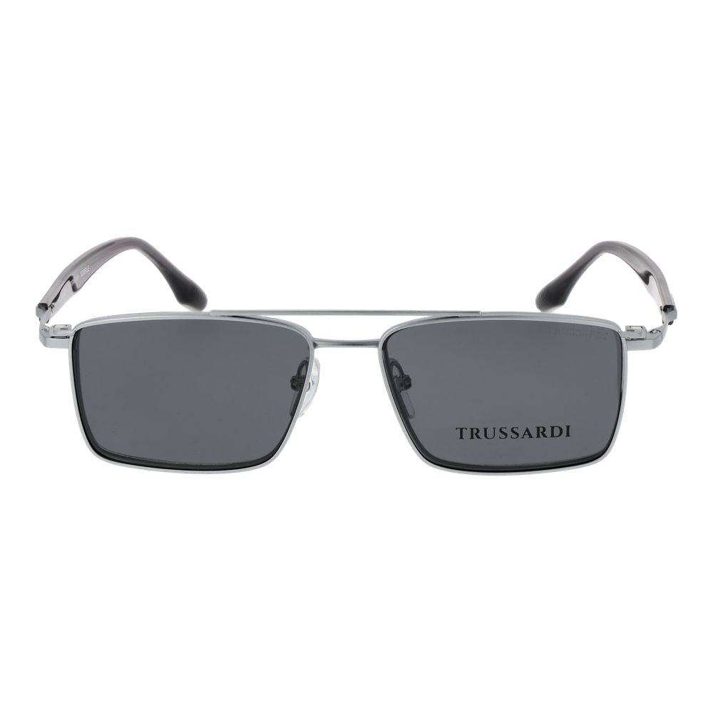Trussardi Silver Titanium Glasses (Frames) | Regal Royce