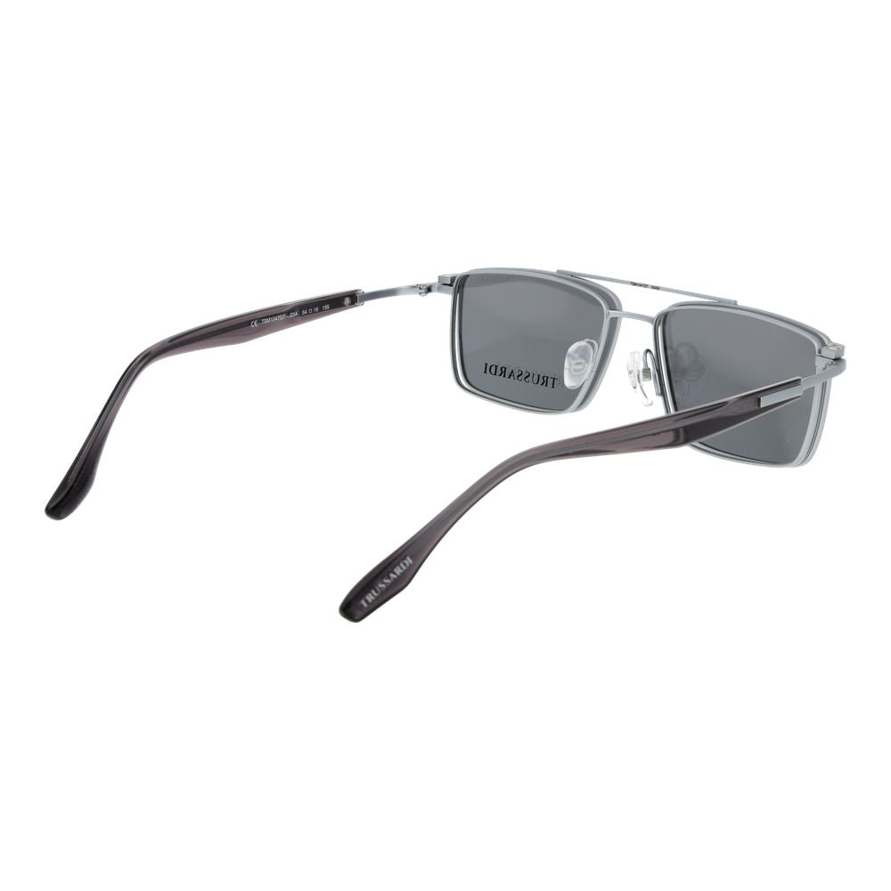 Trussardi Silver Titanium Glasses (Frames) | Regal Royce
