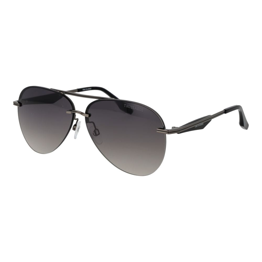 Trussardi Gray Metal Sunglasses | Regal Royce