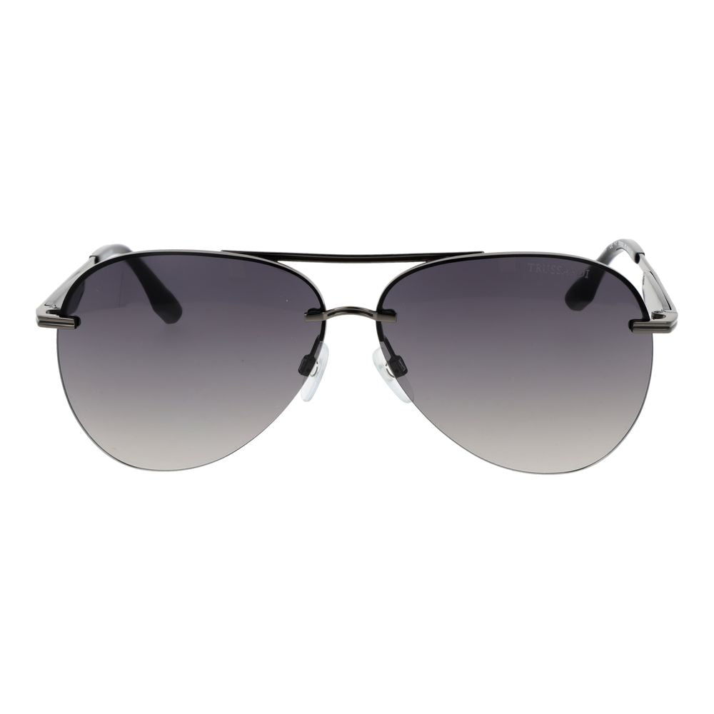 Trussardi Gray Metal Sunglasses | Regal Royce