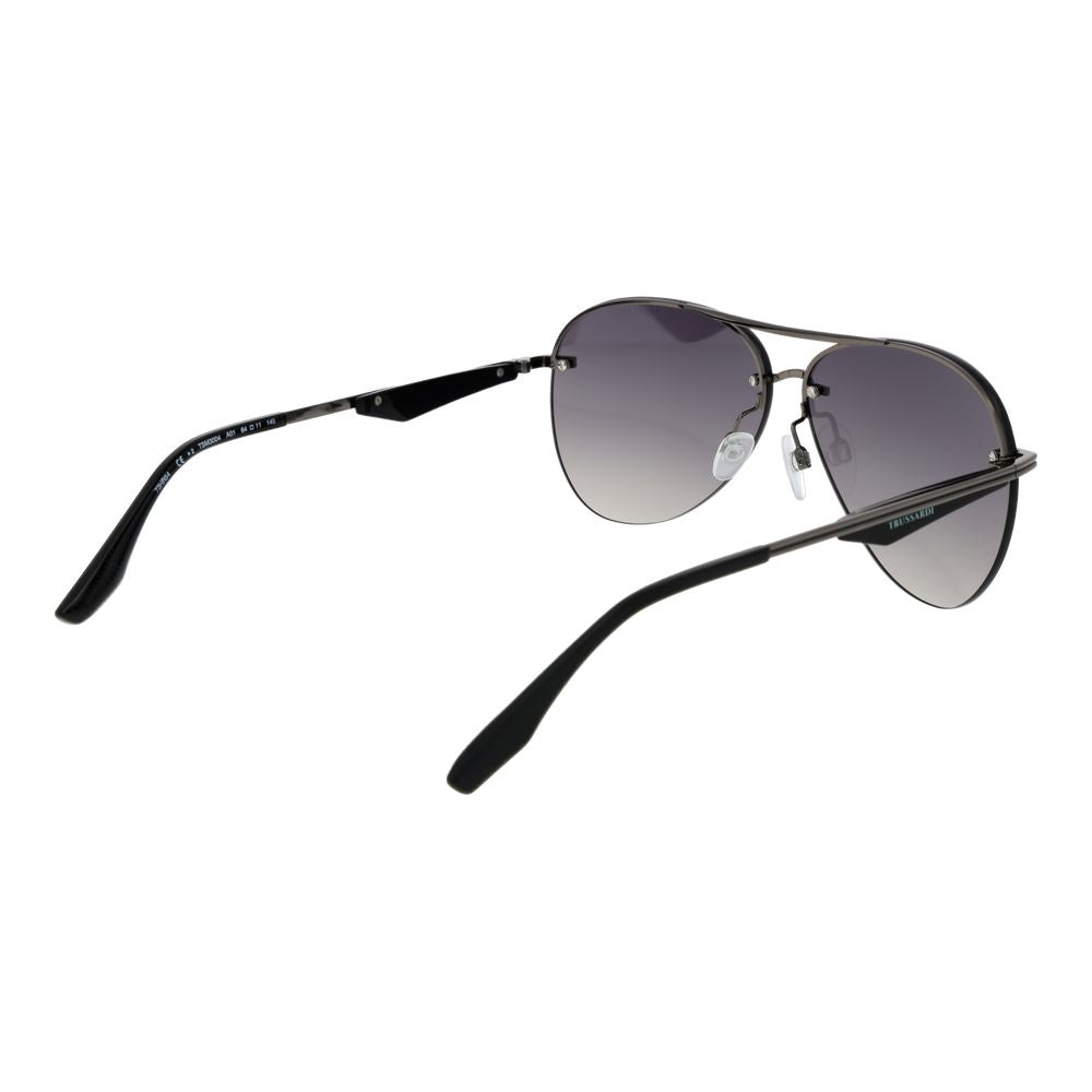 Trussardi Gray Metal Sunglasses | Regal Royce