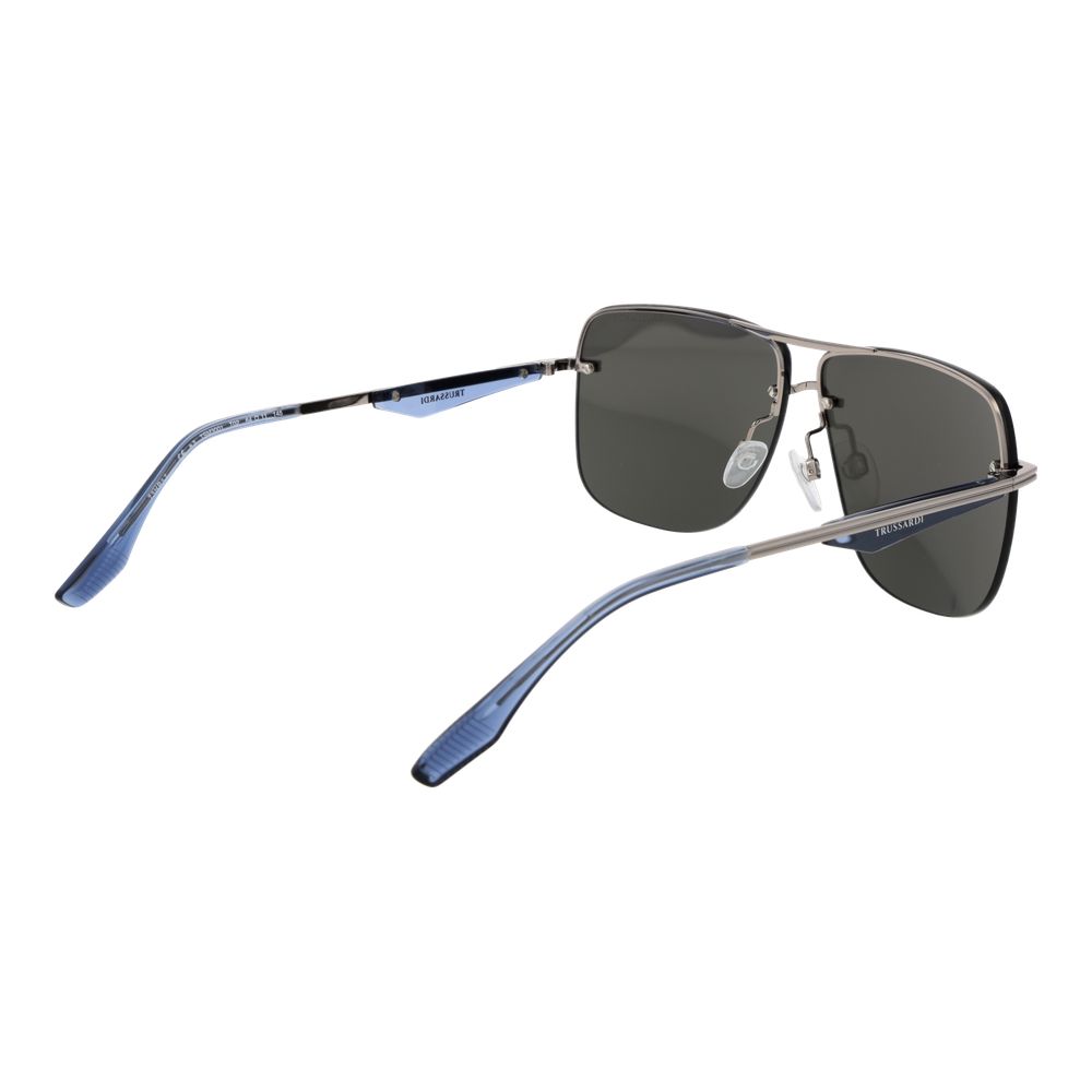 Trussardi Silver Metal Sunglasses | Regal Royce
