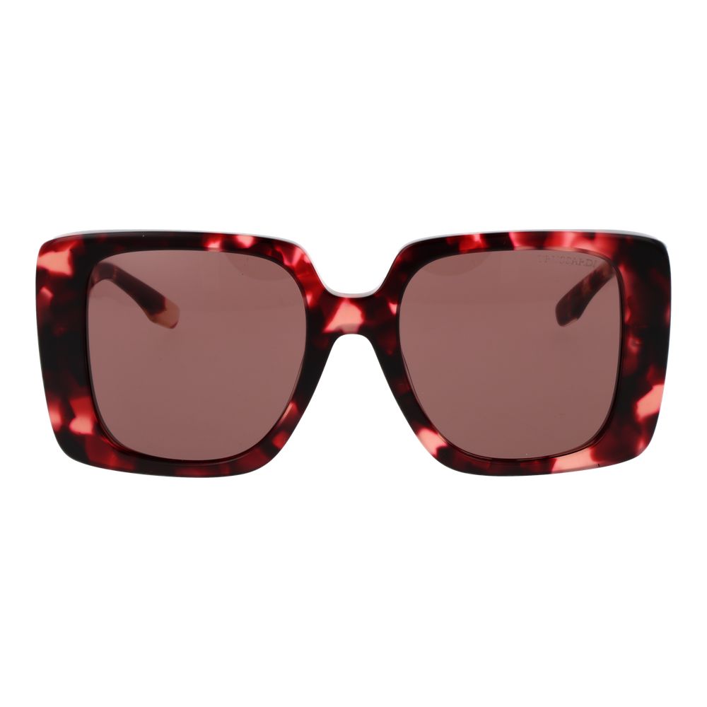 Trussardi Burgundy Acetate Sunglasses | Regal Royce