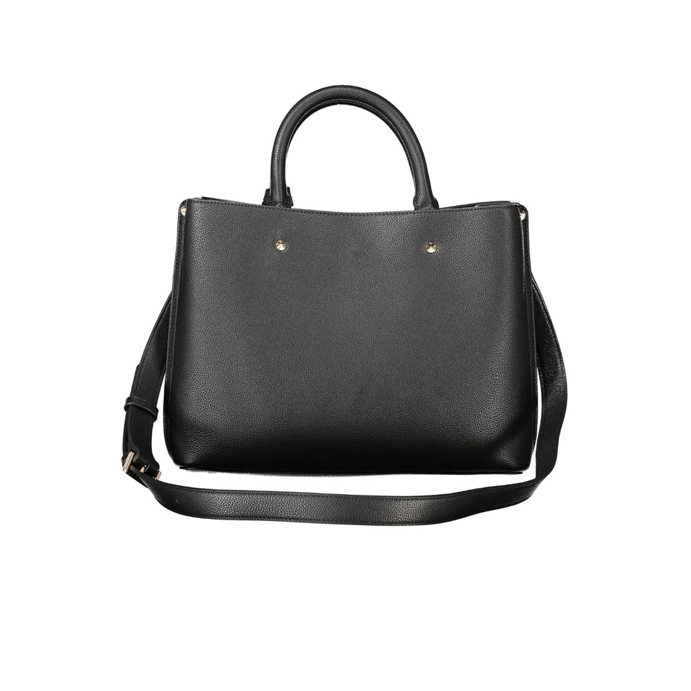 Guess Jeans "Black Polyurethane Womens Bag" | Regal Royce