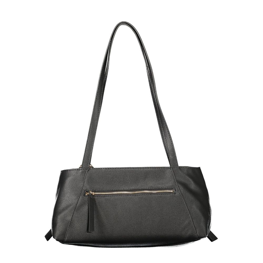 Guess Jeans Black Polyurethane Women's Bag | Regal Royce