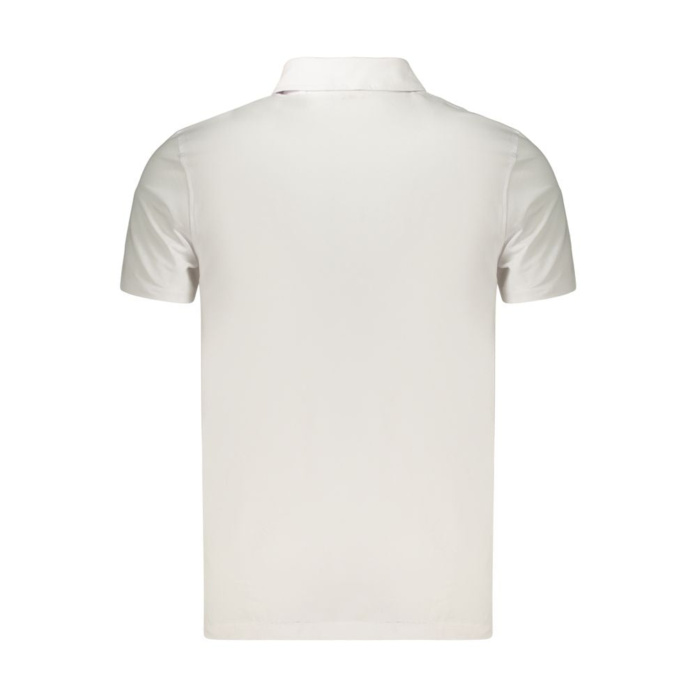 Guess Jeans Bianco Cotton Men Polo | Regal Royce