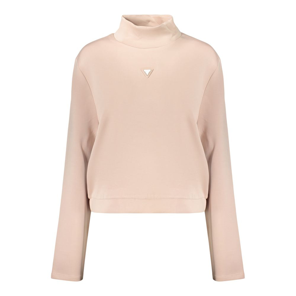 Guess Jeans Pink Polyester Women's Sweatshirt | Regal Royce