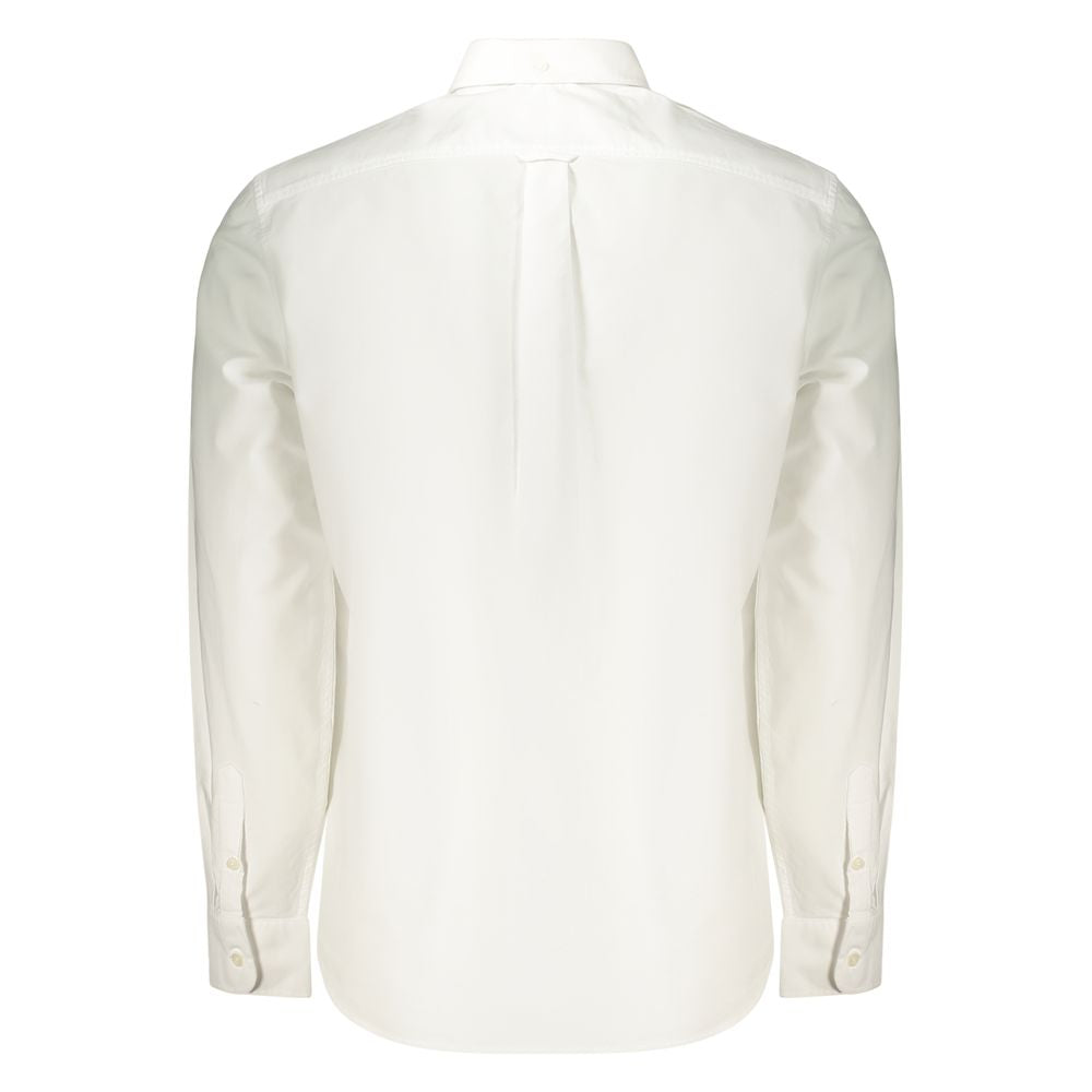 Guess Jeans White Cotton Men's Shirt | Regal Royce