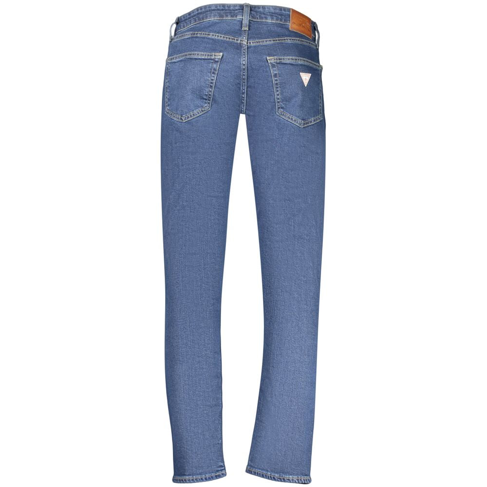 Guess Jeans Blue Cotton Men's Jeans | Regal Royce