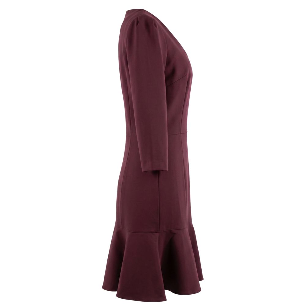 Trussardi Jeans Red Viscose Women Dress | Regal Royce