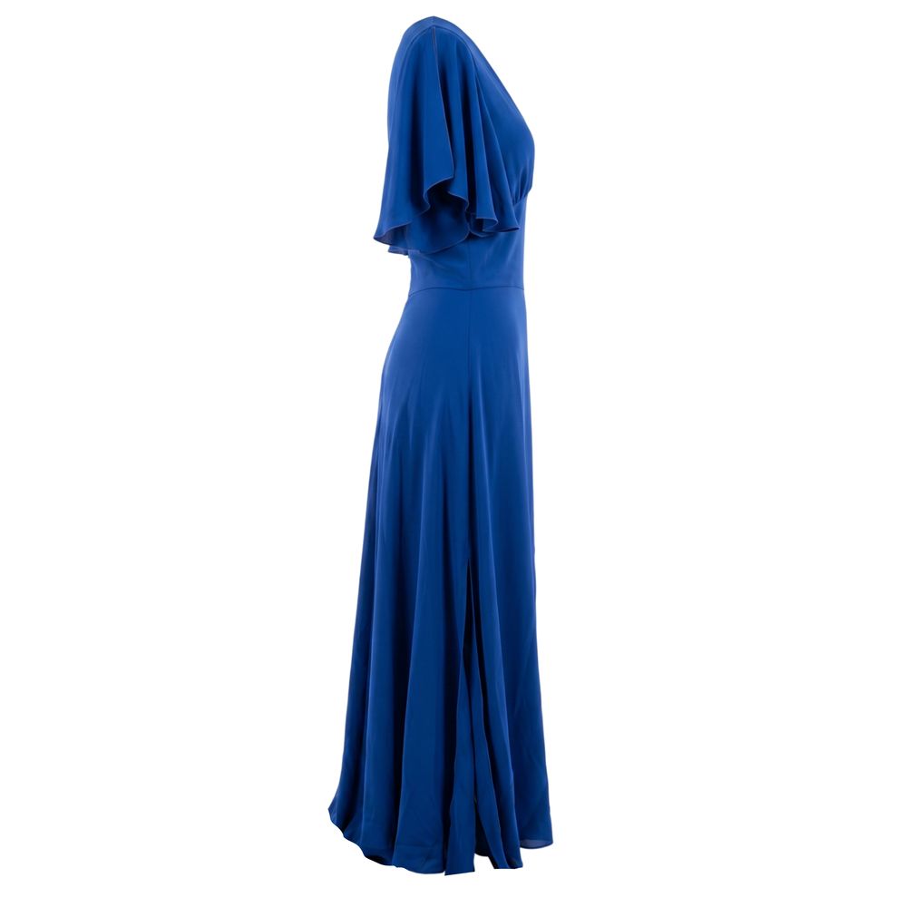 Trussardi Jeans Blue Polyester Women Dress | Regal Royce