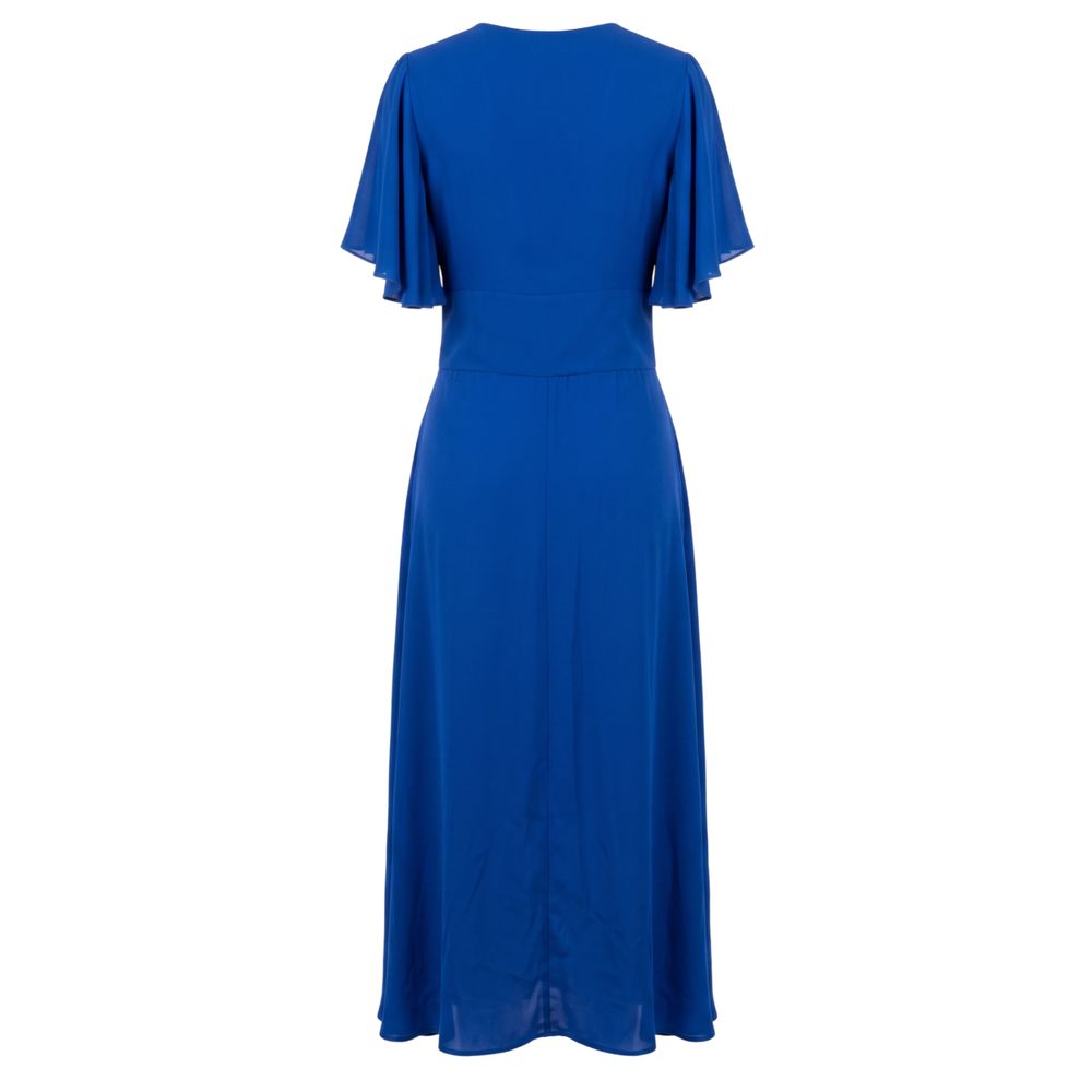 Trussardi Jeans Blue Polyester Women Dress | Regal Royce