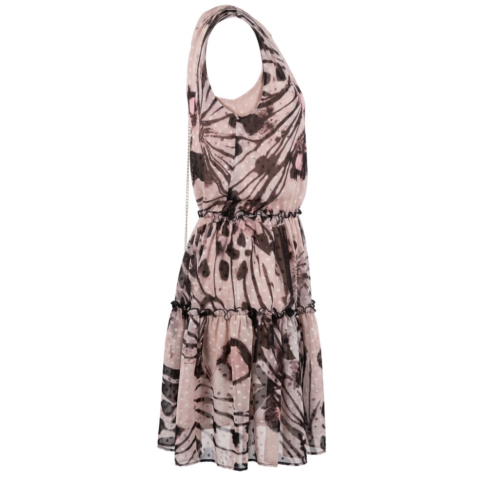 Trussardi Jeans Pink Polyester Women Dress | Regal Royce