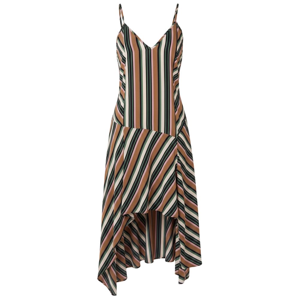 Trussardi Jeans Brown Viscose Women Dress | Regal Royce