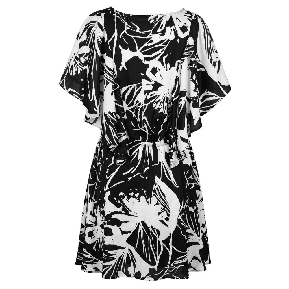 Trussardi Jeans Black Polyester Women Dress | Regal Royce