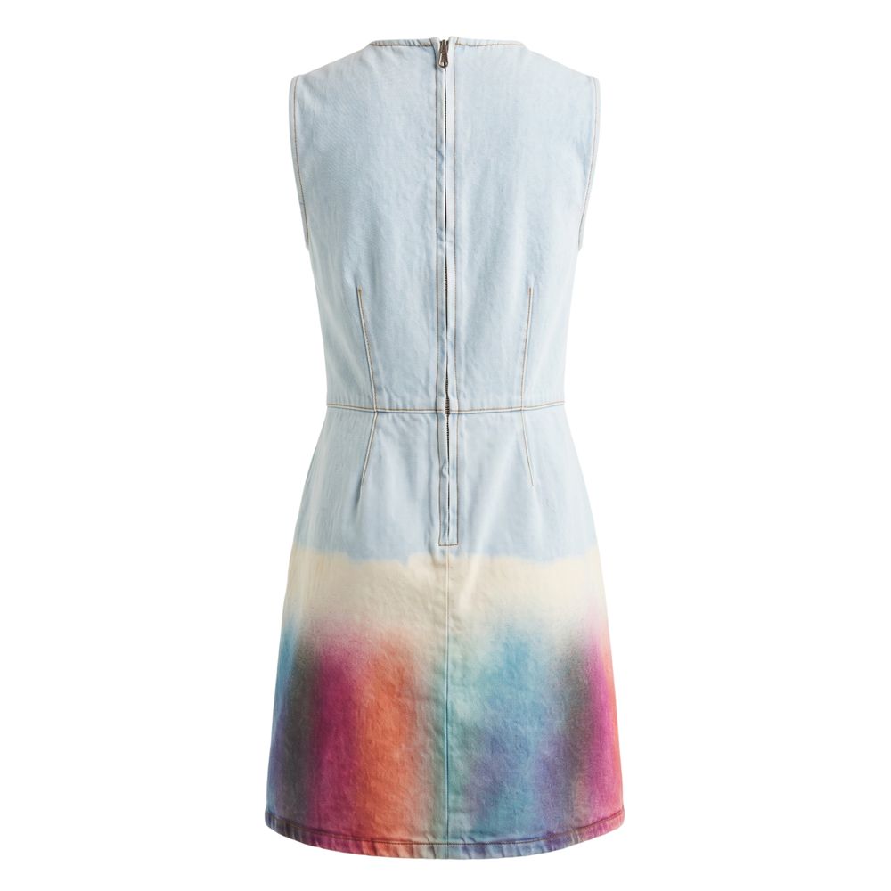 Trussardi Jeans Blue Cotton Women Dress | Regal Royce