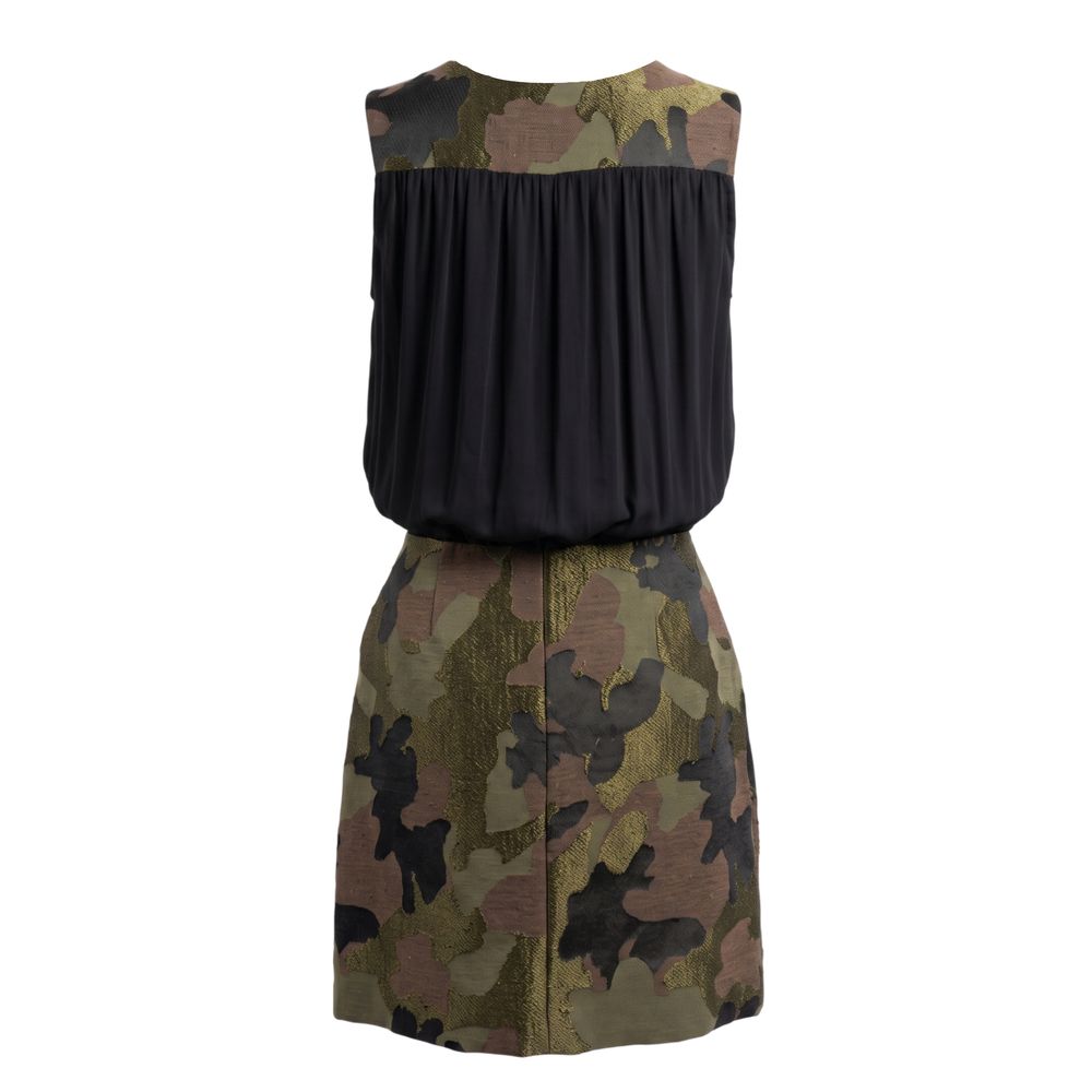 Trussardi Jeans Black Cotton Women's Dress | Regal Royce