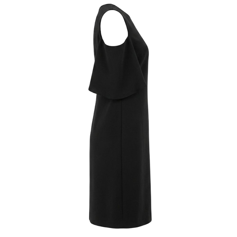 Trussardi Jeans Black Polyester Women Dress | Regal Royce