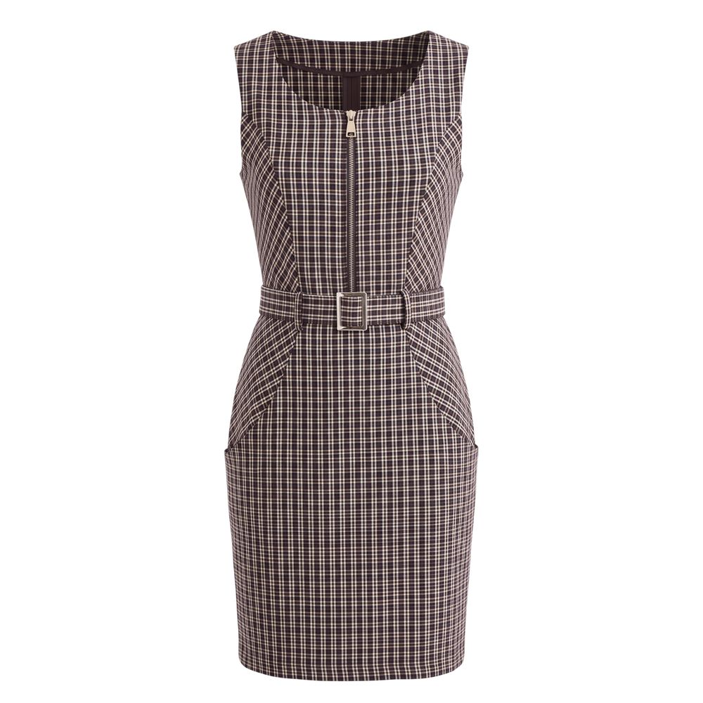 Trussardi Jeans Black Cotton Women Dress | Regal Royce