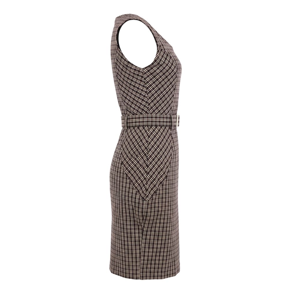 Trussardi Jeans Black Cotton Women Dress | Regal Royce