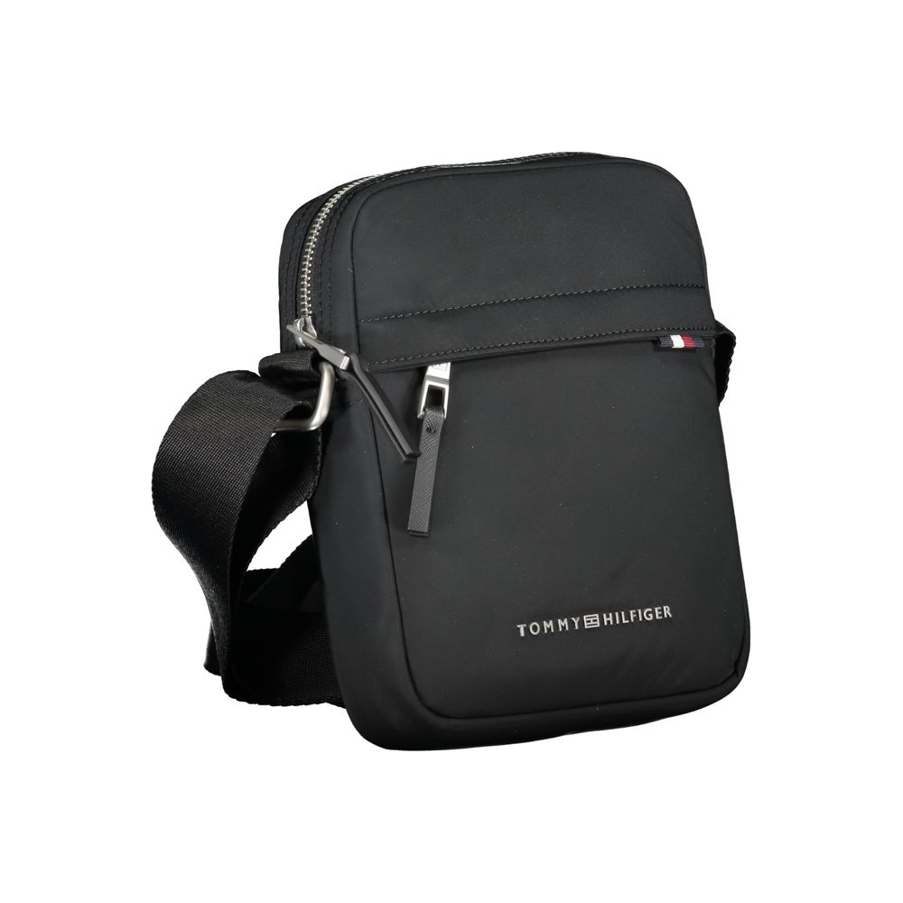 Tommy Hilfiger Black Polyester Men's Bag | Regal Royce