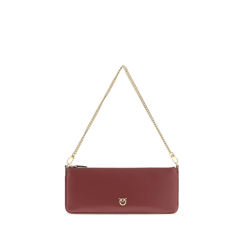 PINKO Bordeaux Calf Leather Bos Taurus Wallet | Regal Royce
