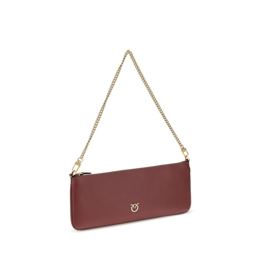 PINKO Bordeaux Calf Leather Bos Taurus Wallet | Regal Royce