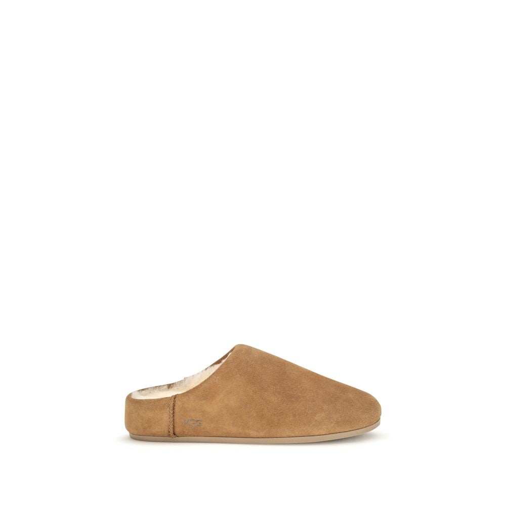 UGG Beige Leather Mules | Regal Royce