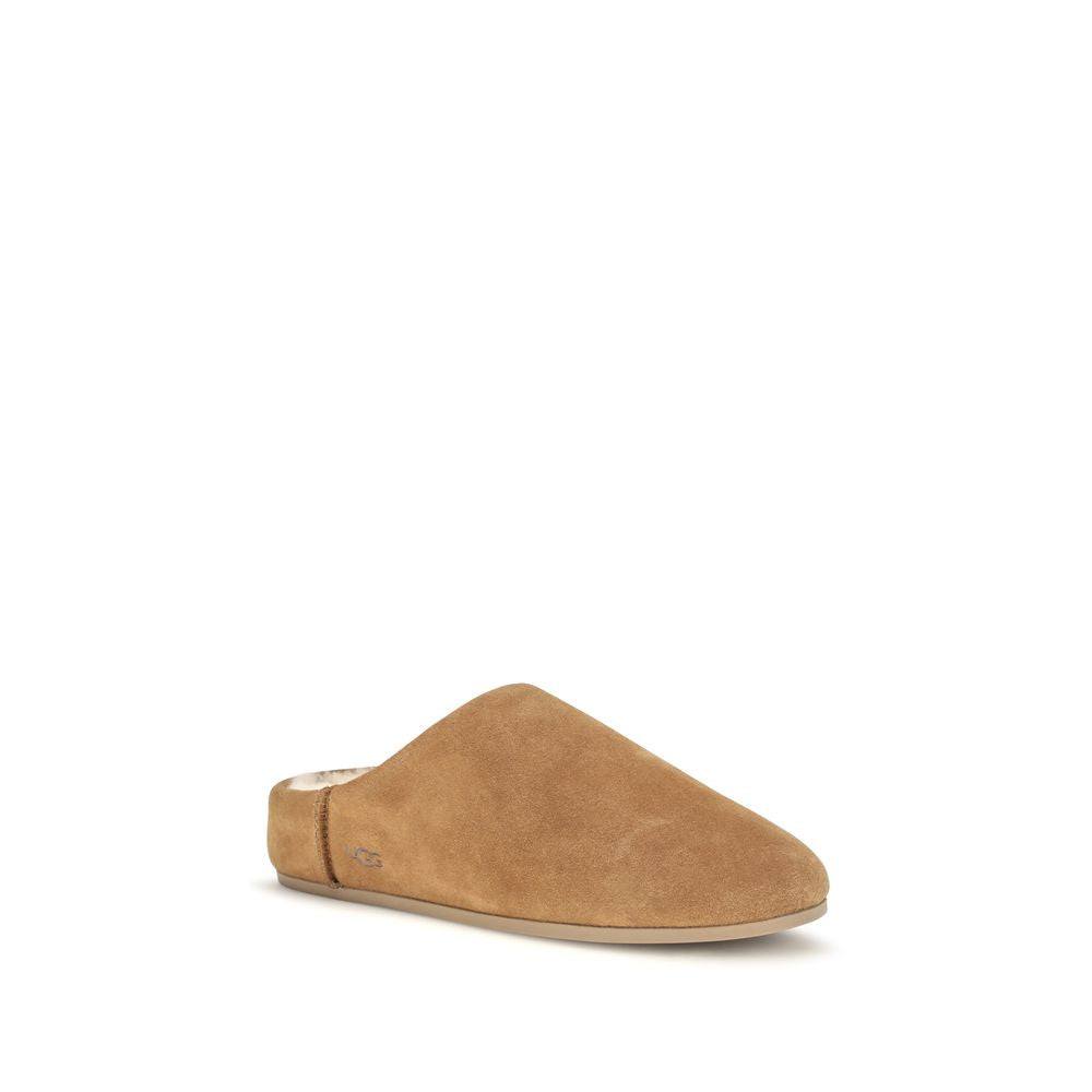 UGG Beige Leather Mules | Regal Royce