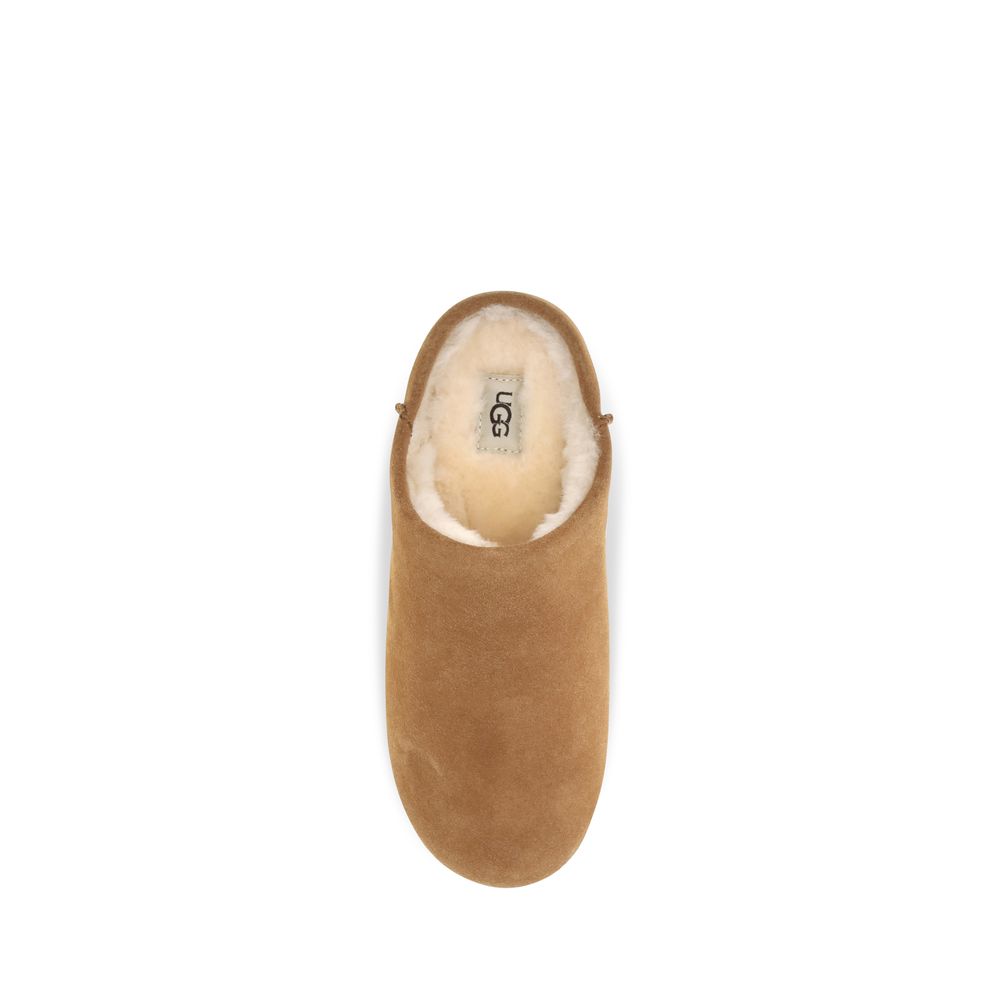 UGG Beige Leather Mules | Regal Royce