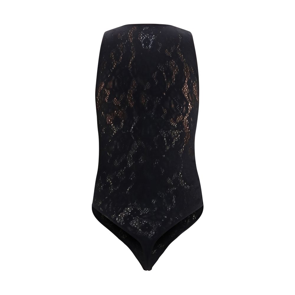 Wolford Black Polyamide Bodysuit | Regal Royce