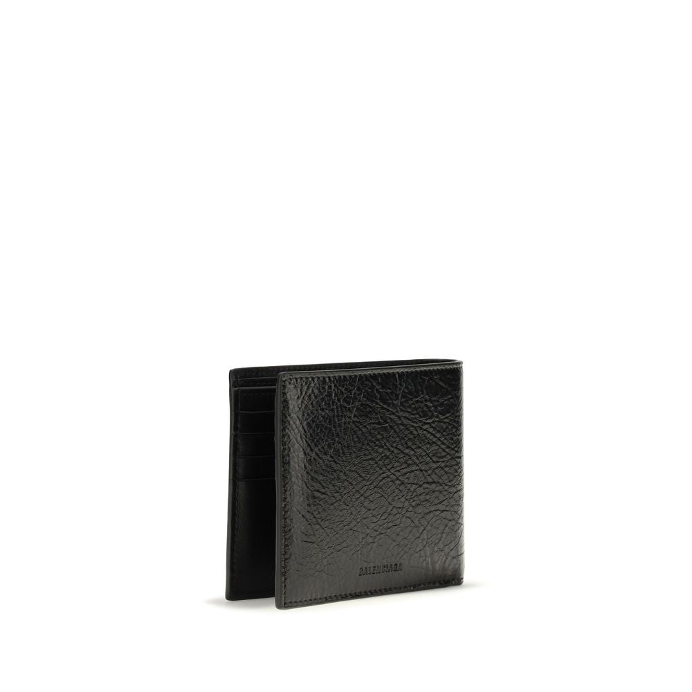 Balenciaga Black Lamb Ovis Aries Aries Wallet | Regal Royce