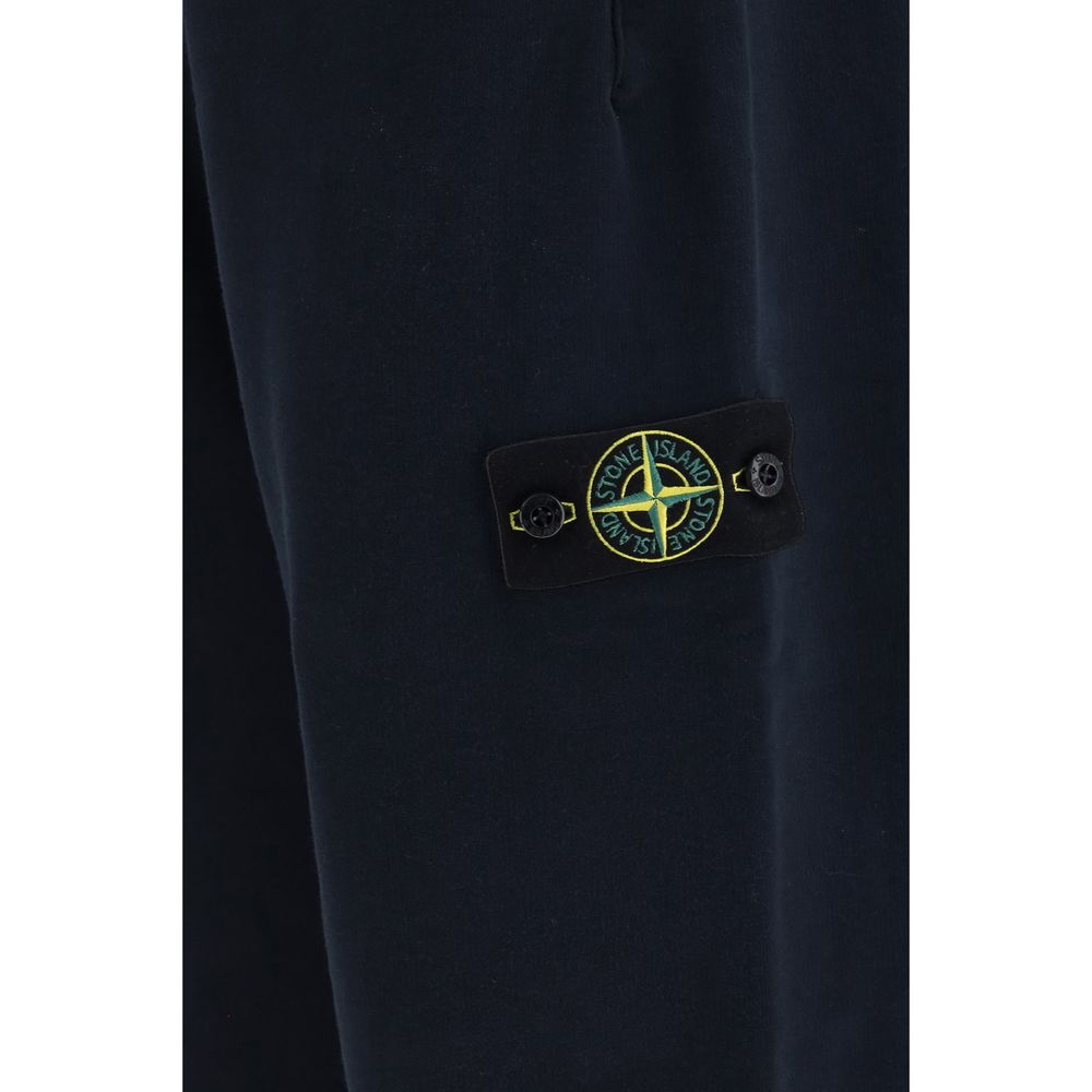 Stone Island Blue Cotton Sweatshirt | Regal Royce