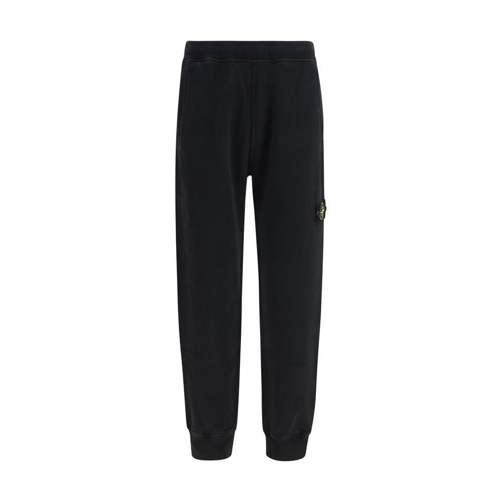 Stone Island Black Cotton Sweatshirt | Regal Royce