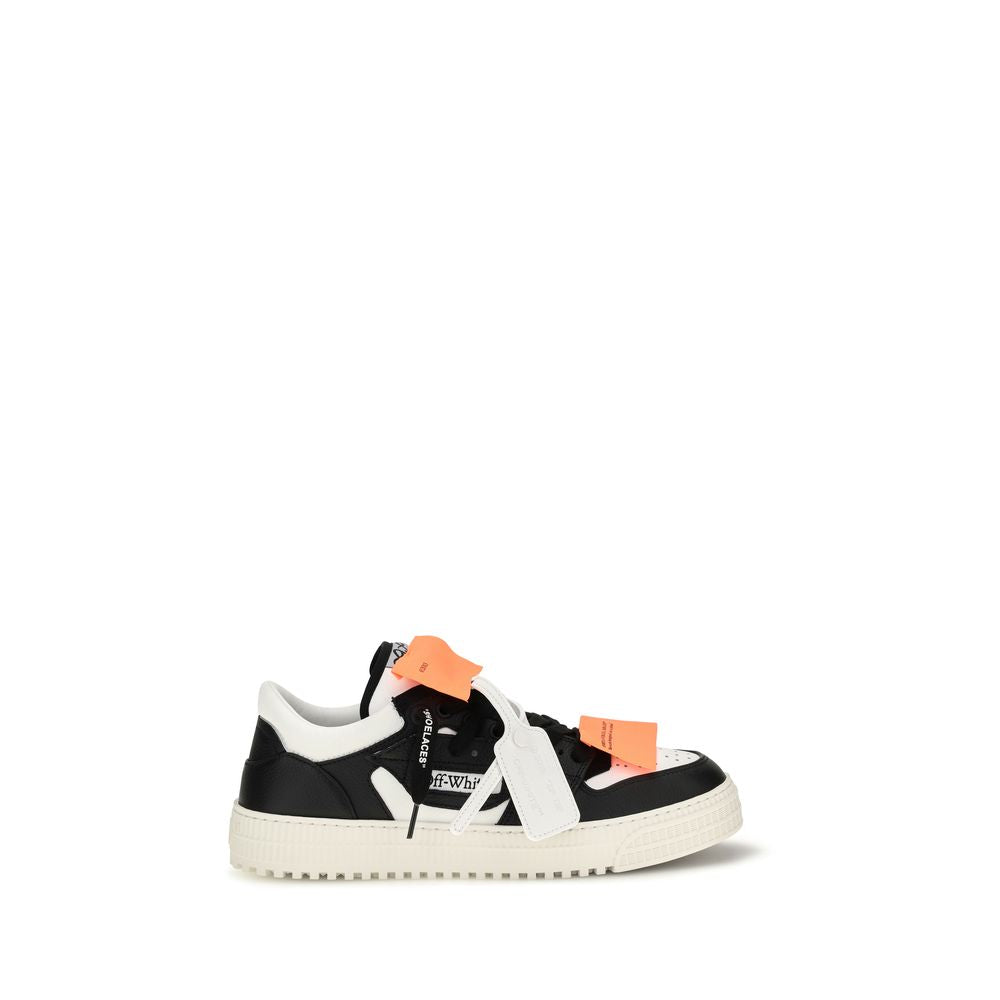 Off-White Multicolor Calf Leather Bos Taurus Low Top Sneakers | Regal Royce