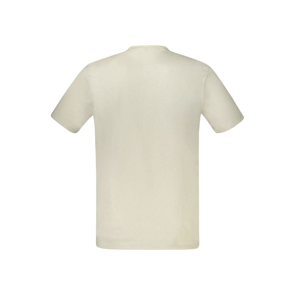 Hugo Boss Beige Cotton Men's T-Shirt | Regal Royce