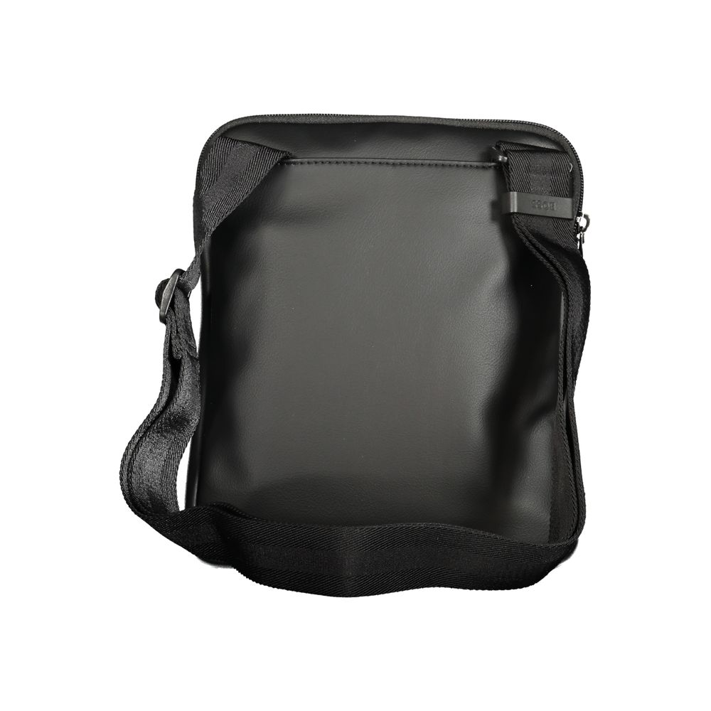 Hugo Boss Black Polyurethane Men's Shoulder Bag | Regal Royce
