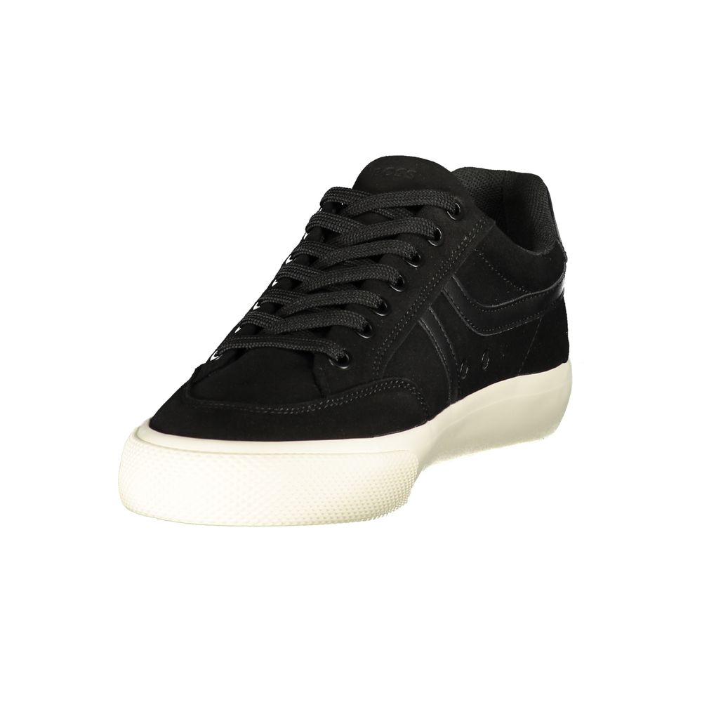 Hugo Boss Black Polyurethane Men's Sneaker | Regal Royce